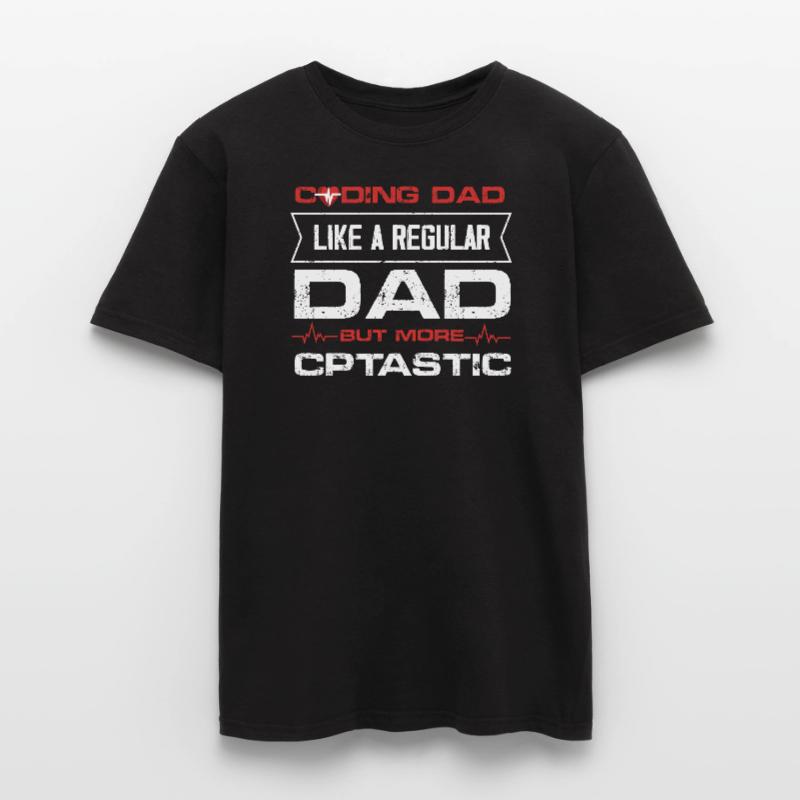 Coding Dad like a regular dad but CPTastic Men's T-Shirt