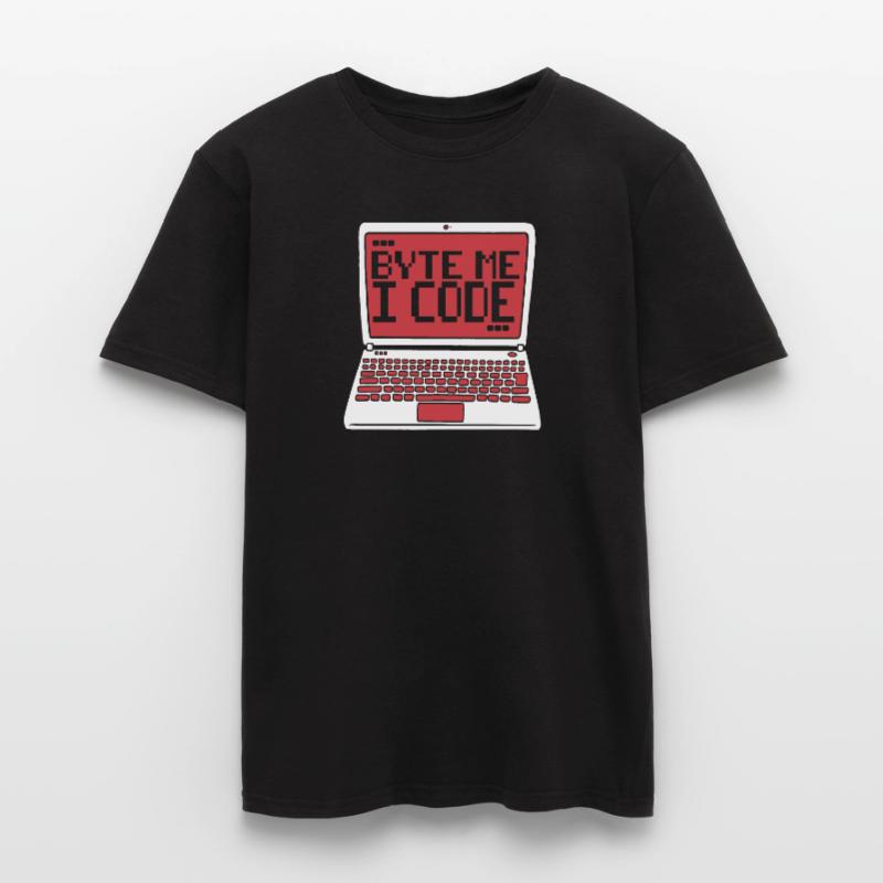 Byte Me I Code Developer Software Developer Men’s T-shirt