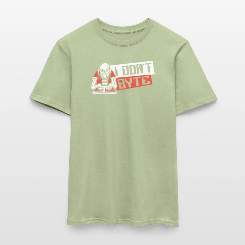 I Don't Byte Software Engineer Developer Coder Men's T-Shirt