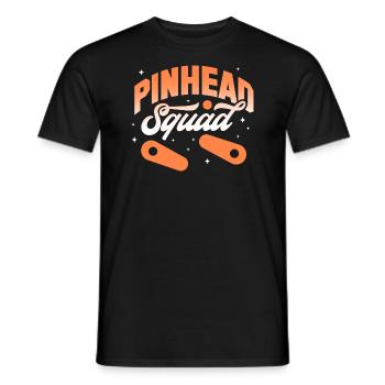 pinhead squad Design for a flipper enthusiast - Männer T-Shirt - Schwarz - Vorne - AI Model Male 178 light (178cm)