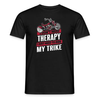 J’ai juste besoin de conduire mon Trike Trikebike - T-shirt homme - noir - Devant - AI Model Male 178 light (178cm)