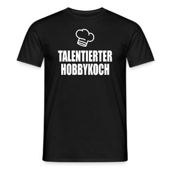 talentierter Hobbykoch - Männer T-Shirt - Schwarz - Vorne - AI Model Male 178 light (178cm)