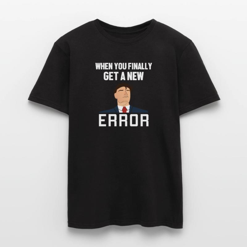 Get a New Error Software Developer Developer Men’s T-shirt