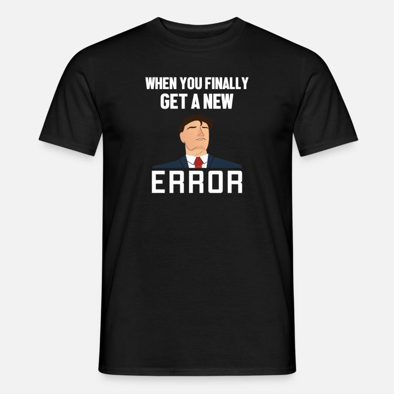 Get a New Error Software Developer Developer Men’s T-shirt