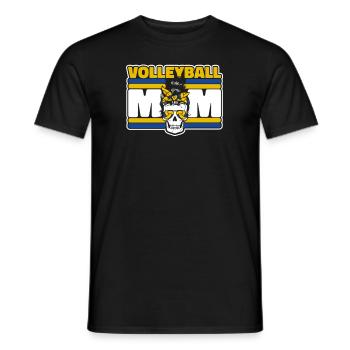 Volleyball Mom Volleyball Player Volleyball Player - Men's T-Shirt - black - Front - AI Model Male 178 light (178cm)