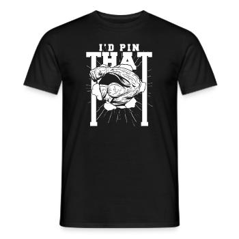 Jag skulle fästa den tekniken Exercise Trainer Arm - T-shirt herr - svart - Fram - AI Model Male 178 light (178cm)