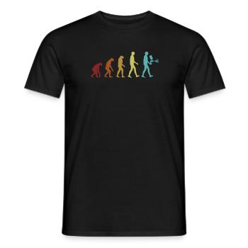Evolution Automobile Véhicule Voiture Spray Peinture De Voiture - T-shirt homme - noir - Devant - AI Model Male 178 light (178cm)