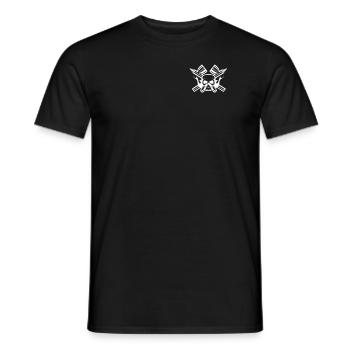 Logo Emblème Véhicule Automobile Voiture Spray Voiture - T-shirt homme - noir - Devant - AI Model Male 178 light (178cm)