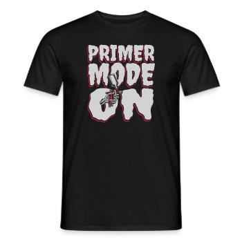 Primer Mode On Car Spray Automotive Vehicle Car - Men's T-Shirt - black - Front - AI Model Male 178 light (178cm)