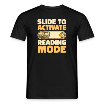 Faites glisser pour activer le mode lecture Droit universitaire - T-shirt homme - noir - Devant - AI Model Male 178 light (178cm)