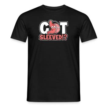 Habe einen bariatrischen Gastroenterologen Magen mit Ärmeln bekommen - Männer T-Shirt - Schwarz - Vorne - AI Model Male 178 light (178cm)