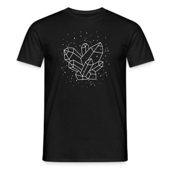Constellation de collecte de minéraux de Sternbild - T-shirt homme - noir - Devant - AI Model Male 178 light (178cm)
