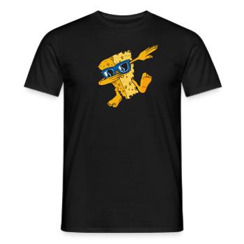 Dabbing Gouda Maker Queso Cheesemonger Lover - T-shirt homme - noir - Devant - AI Model Male 178 light (178cm)