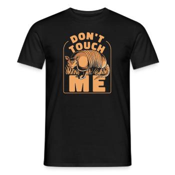 Ne me touche pas Fée rose Chlamyphoridae - T-shirt homme - noir - Devant - AI Model Male 178 light (178cm)