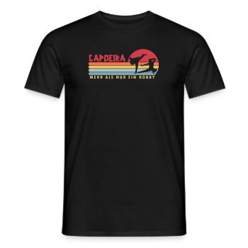 Capoeira mehr als ein Hobby Capoeirista Ginga - T-shirt homme - noir - Devant - AI Model Male 178 light (178cm)