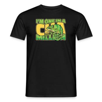 Je suis un dans un amant voilé de Panthère Chamillion - T-shirt homme - noir - Devant - AI Model Male 178 light (178cm)