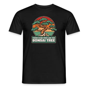 No Tree Like The Bonsai Tree Indoor Bonsai - Men's T-Shirt - black - Front - AI Model Male 178 light (178cm)
