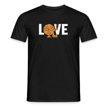 Bingo Love Professional Caller Daubers Bingo - Men's T-Shirt - black - Front - AI Model Male 178 light (178cm)