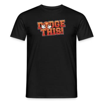 Ce jeu Prisonball Team Player Dodgeball - T-shirt homme - noir - Devant - AI Model Male 178 light (178cm)