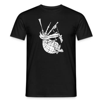 Sorry I Tooted Bagpipe Lessons Blowpipe Player - Men's T-Shirt - black - Front - AI Model Male 178 light (178cm)