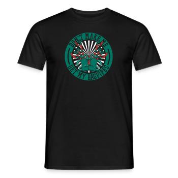 Ne me faites pas prendre ma cornemuse Great Highland - T-shirt homme - noir - Devant - AI Model Male 178 light (178cm)