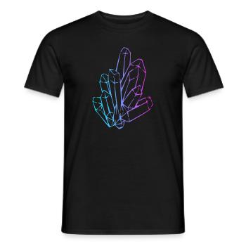 Geologe Rockhounding Stone Collector Mineral - Männer T-Shirt - Schwarz - Vorne - AI Model Male 178 light (178cm)