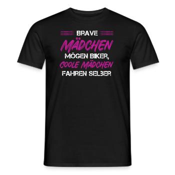 Brave Girls – À la conquête de la rue - T-shirt homme - noir - Devant - AI Model Male 178 light (178cm)