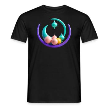 Ramadan Gift Eid Mubarak Islam Allah Muslim - Men's T-Shirt - black - Front - AI Model Male 178 light (178cm)