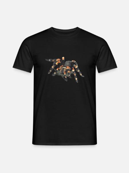 Vogelspinne - Männer T-Shirt - Schwarz