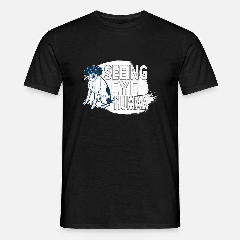 Seeing Eye Human 20 - Männer T-Shirt - Schwarz