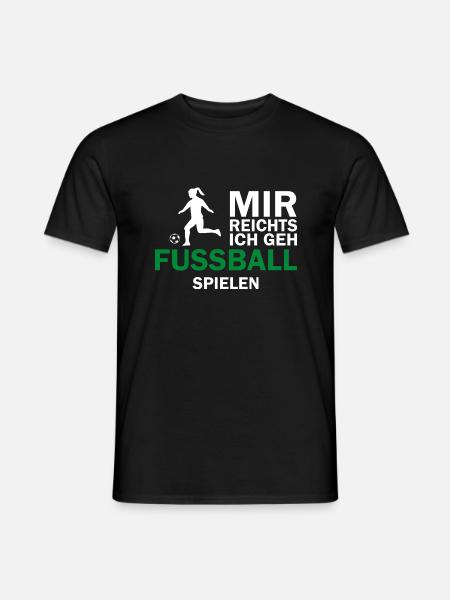 Fußball Soccer - Männer T-Shirt - Schwarz