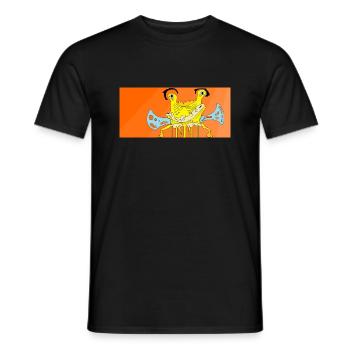 Gare de Lyon - T-shirt homme - noir - Devant - AI Model Male 178 light (178cm)