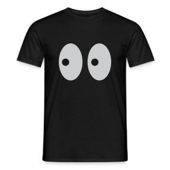 mirette - T-shirt homme - noir - Devant - AI Model Male 178 light (178cm)