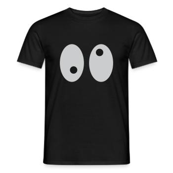 mirette - T-shirt homme - noir - Devant - AI Model Male 178 light (178cm)