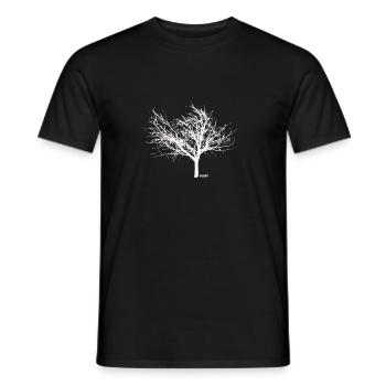tree - Men's T-Shirt - black - Front - AI Model Male 178 light (178cm)