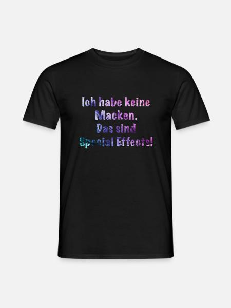 I have no quirks. - Men's T-Shirt - black