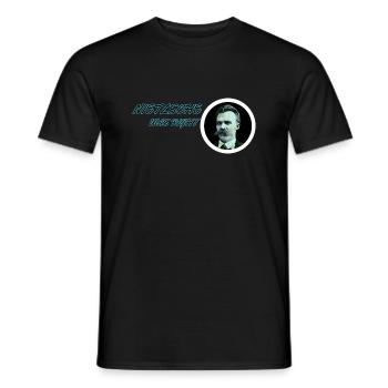 Nietzsche avait raison ! - T-shirt homme - noir - Devant - AI Model Male 178 light (178cm)