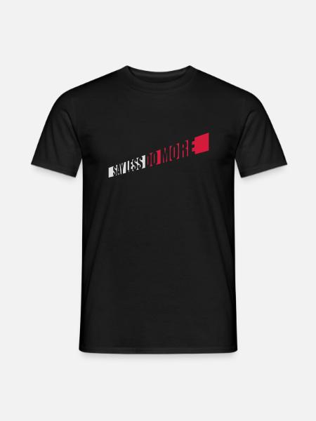say less do more - Men's T-Shirt - black