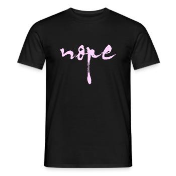 NOPE - sei kein ja-Sager! - Männer T-Shirt - Schwarz - Vorne - AI Model Male 178 light (178cm)