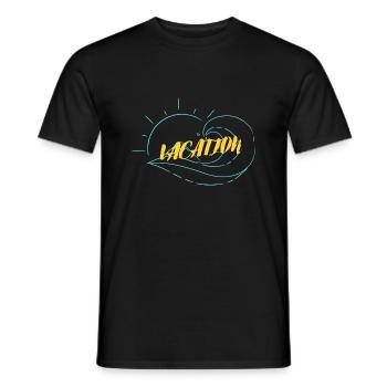Ready for a holiday? - Men's T-Shirt - black - Front - AI Model Male 178 light (178cm)