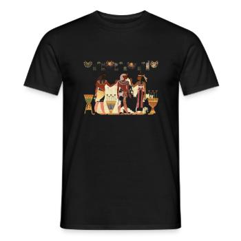 epoque Pharaon - T-shirt homme - noir - Devant - AI Model Male 178 light (178cm)