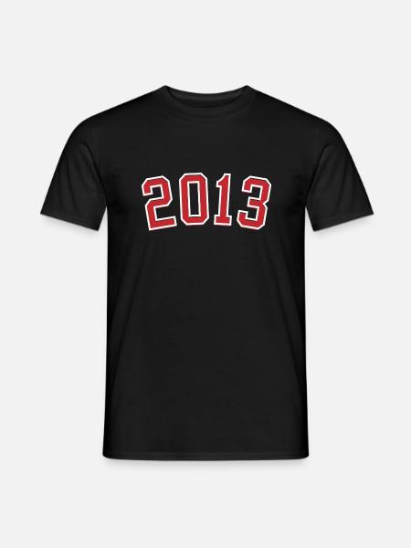 Sport Birth Year 2013 - Men's T-Shirt - black