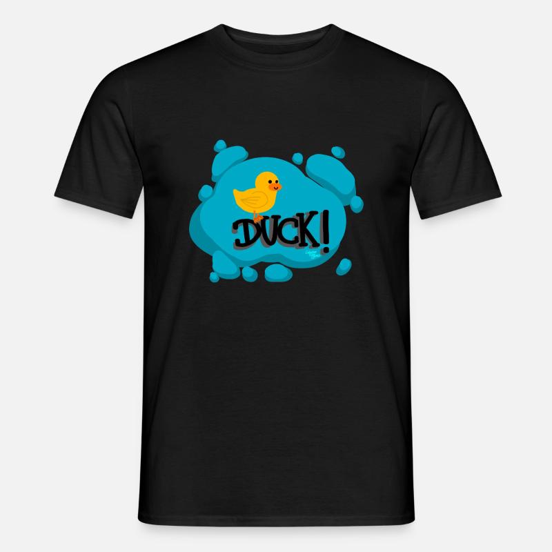 Anatra! -CB - T-shirt uomo - nero