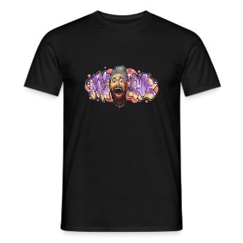 Say Yeah - Männer T-Shirt - Schwarz - Vorne - AI Model Male 178 light (178cm)