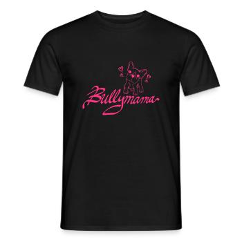 Bullymama - Männer T-Shirt - Schwarz - Vorne - AI Model Male 178 light (178cm)