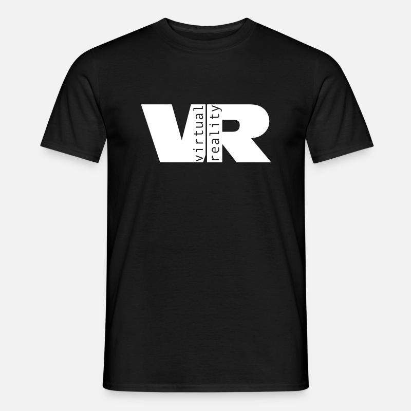 Virtual Reality - Männer T-Shirt - Schwarz