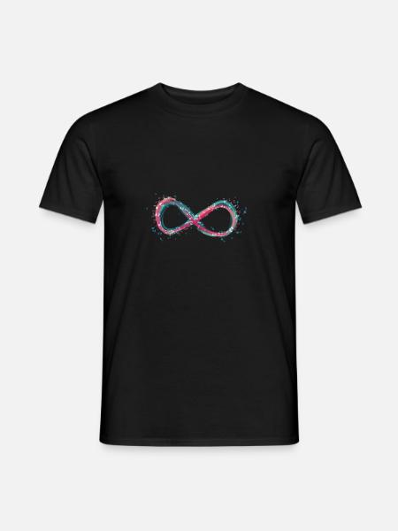 Lying Eight neutral - Men's T-Shirt - black