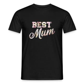 meilleure maman - T-shirt homme - noir - Devant - AI Model Male 178 light (178cm)