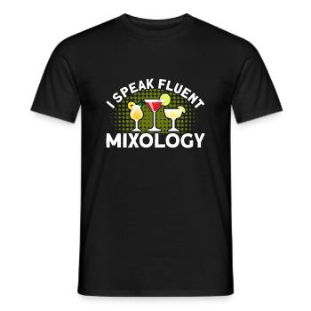 Mixologe Kellner Service Geschenk - Männer T-Shirt - Schwarz - Vorne - AI Model Male 178 light (178cm)