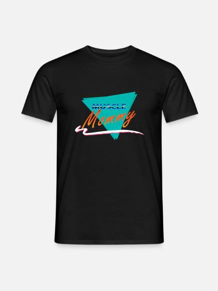 Muskel Mama - Männer T-Shirt - Schwarz